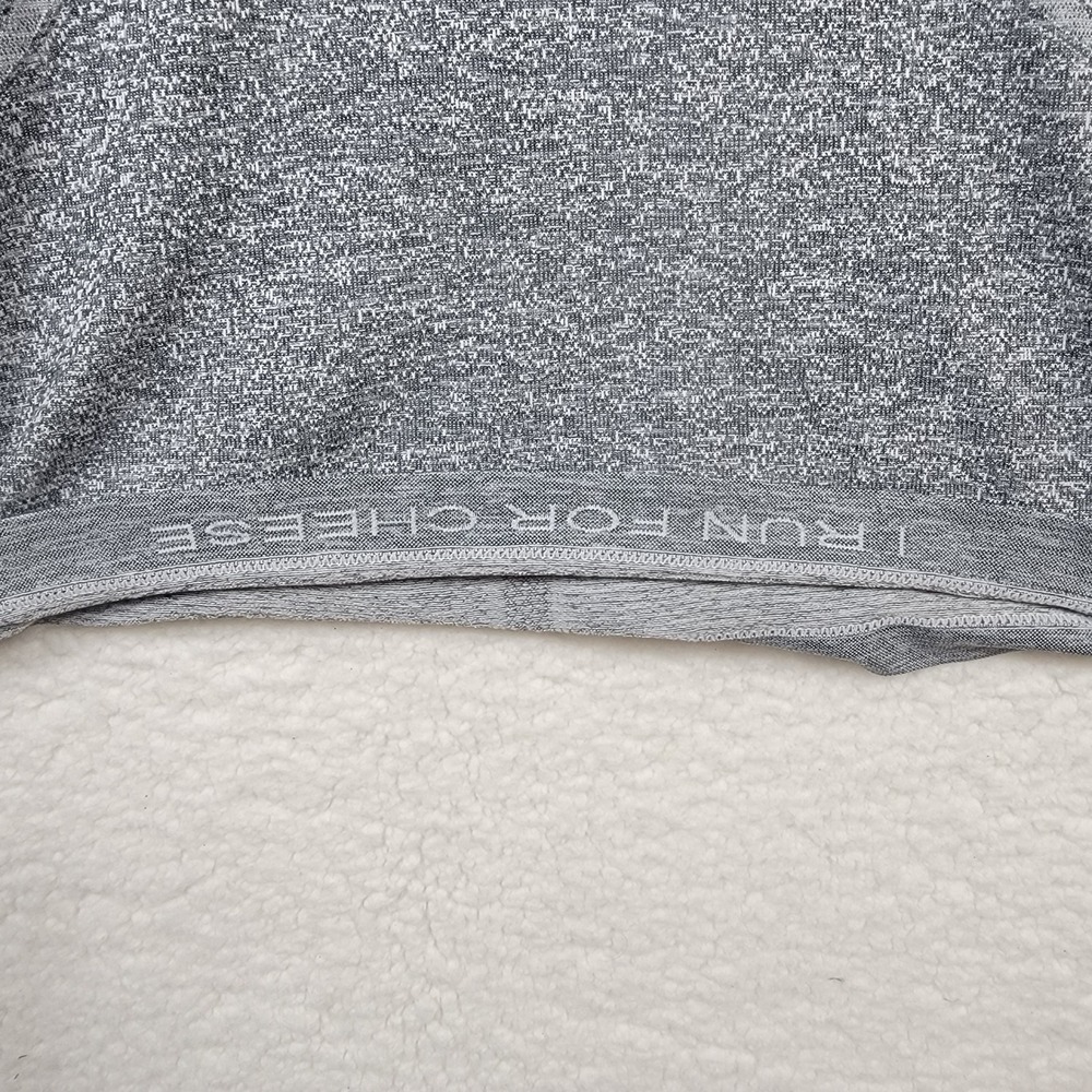 Lululemon Swiftly Tech Short Sleeve Womens 6 Gray Ombre Seamless Running Shirt - Picture 6 of 6